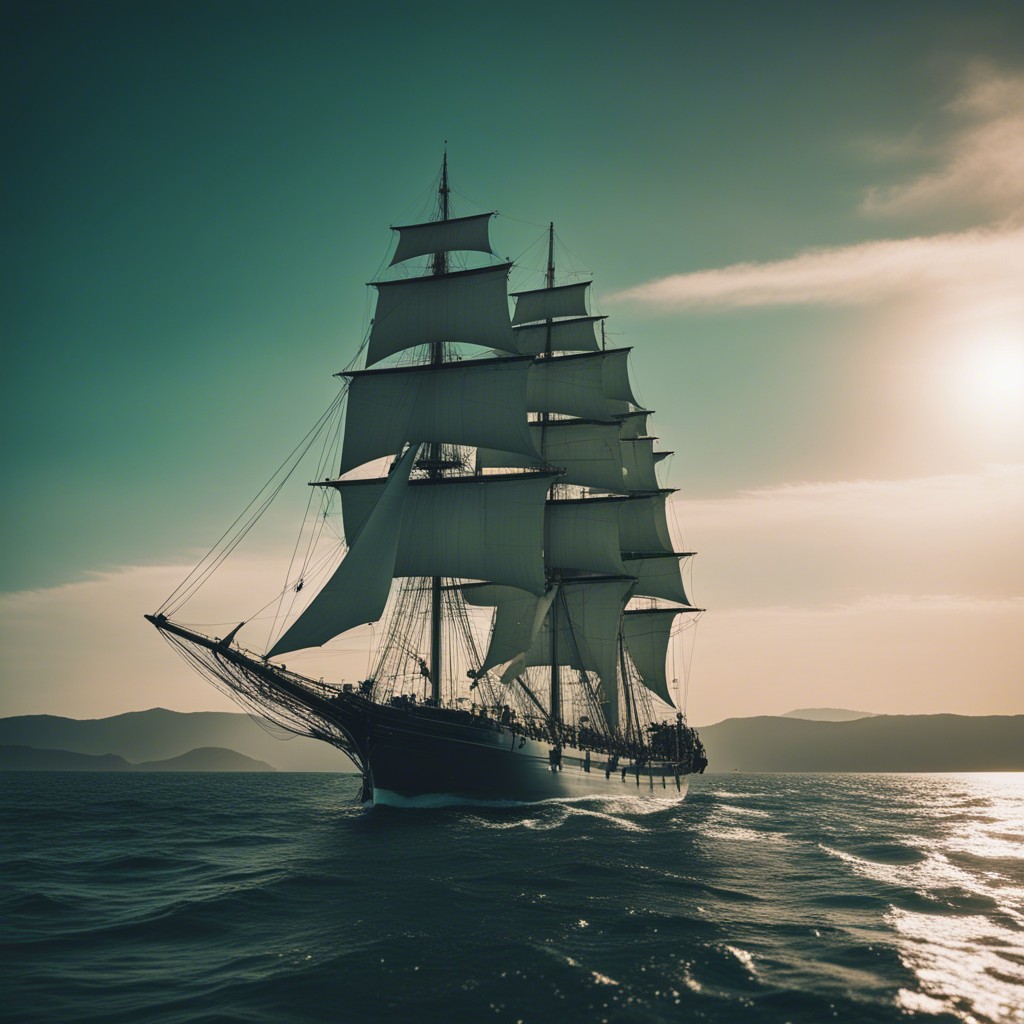 Website Images - Tall Ship at Sea